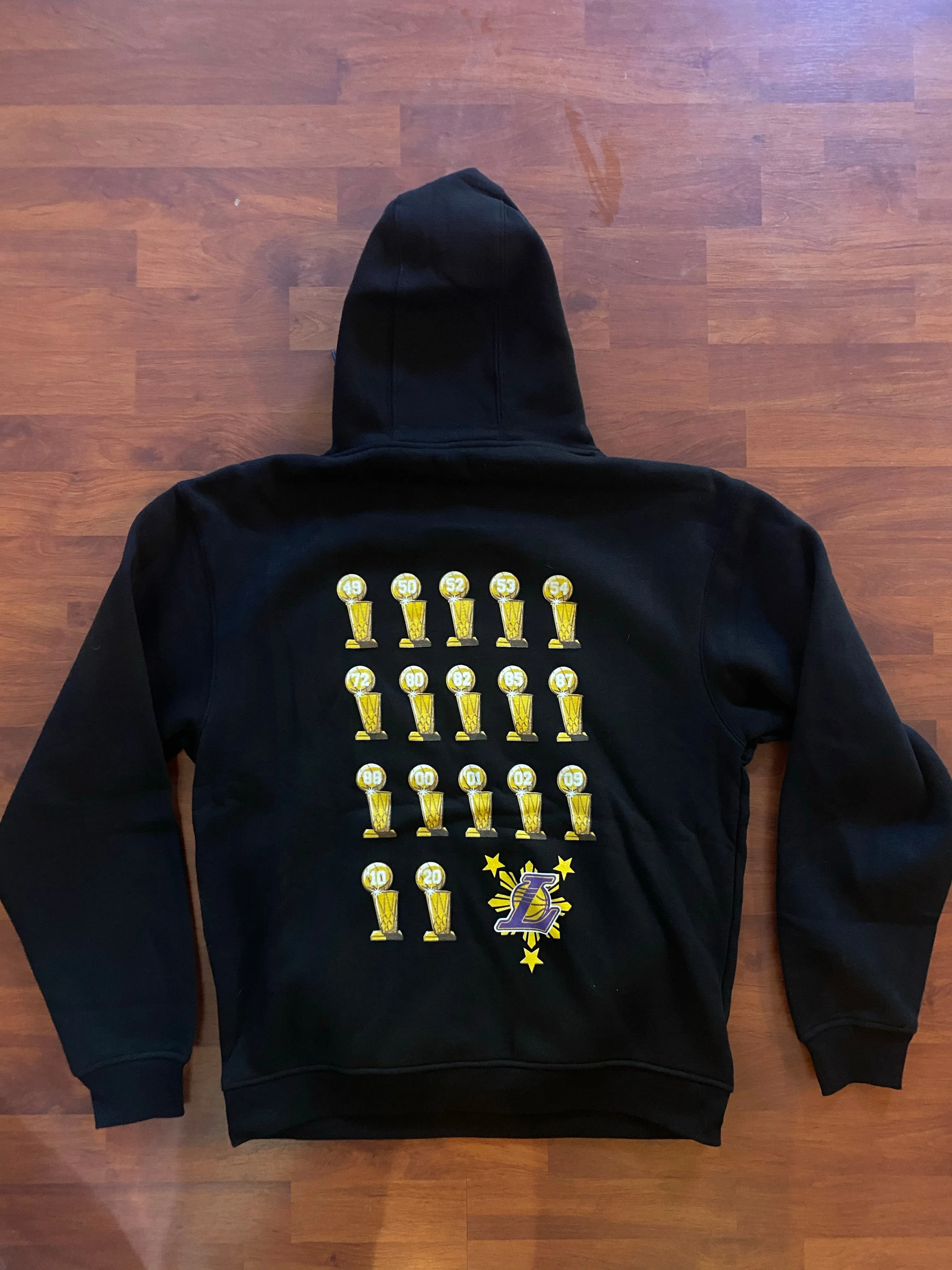 3 Stars and Sun Laker Championship Hoody