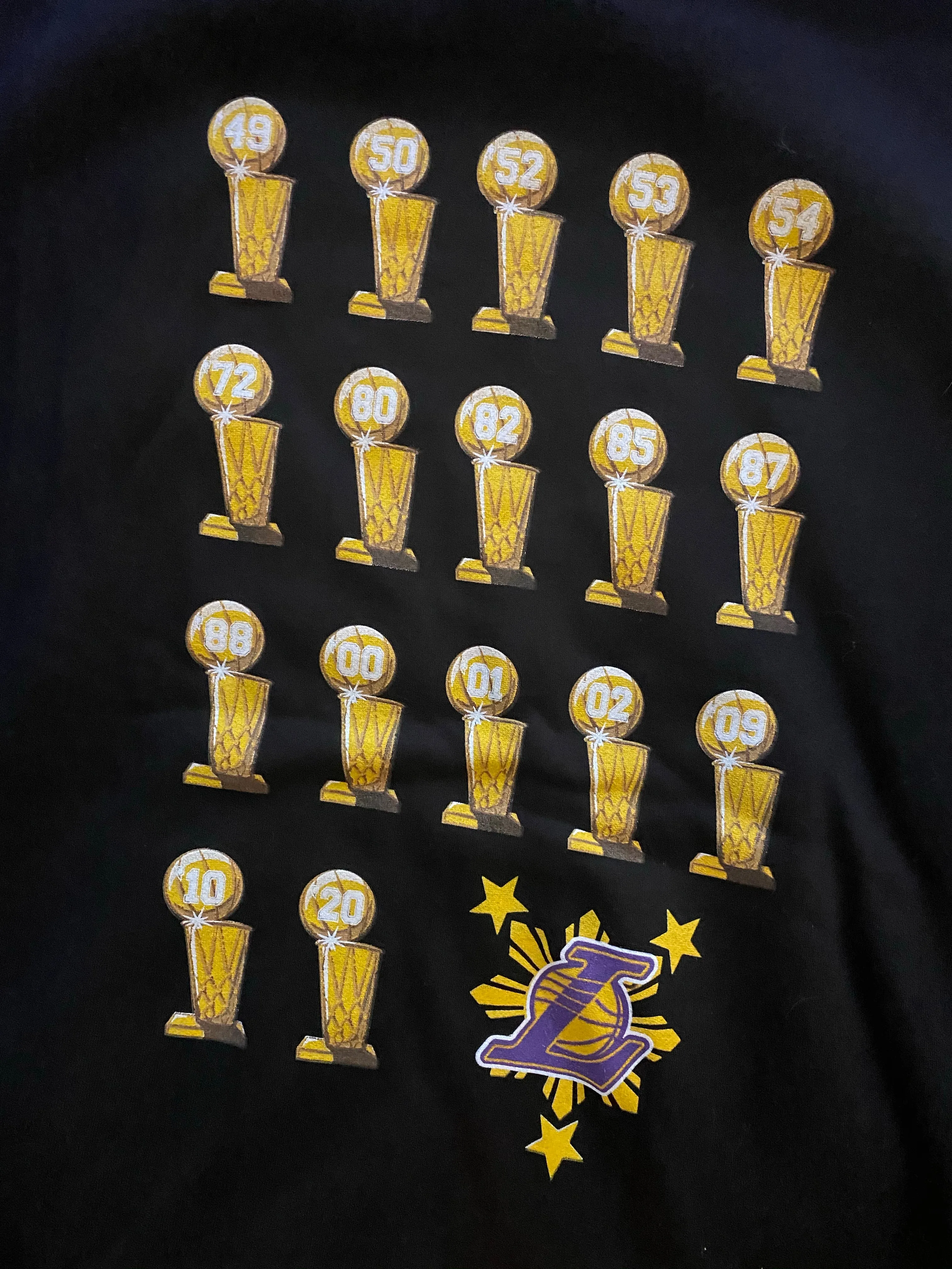 3 Stars and Sun Laker Championship Hoody