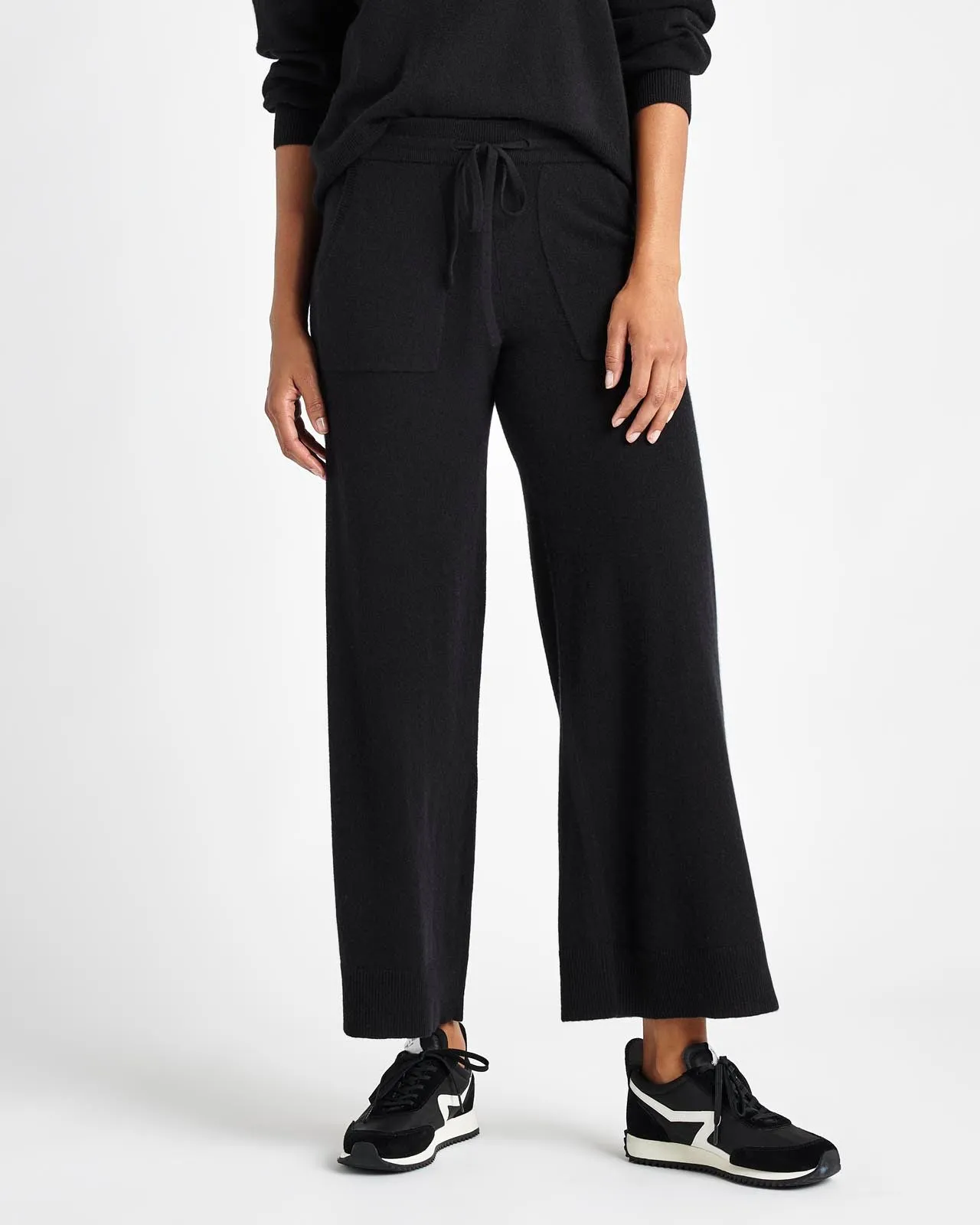 Aksel Cashmere Wide Leg Pant