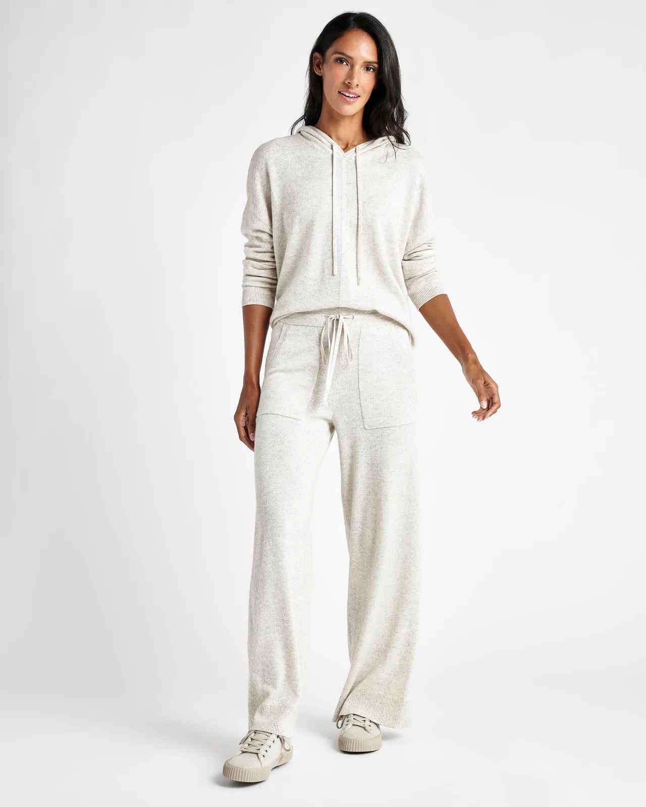 Aksel Cashmere Wide Leg Pant