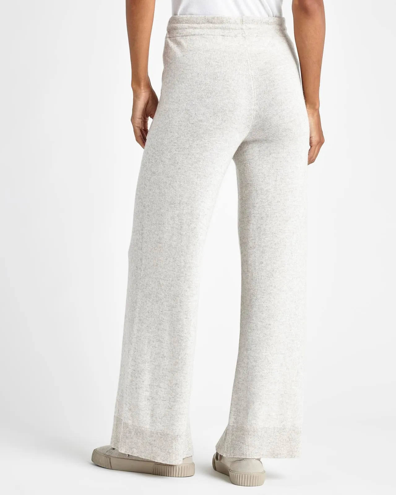 Aksel Cashmere Wide Leg Pant