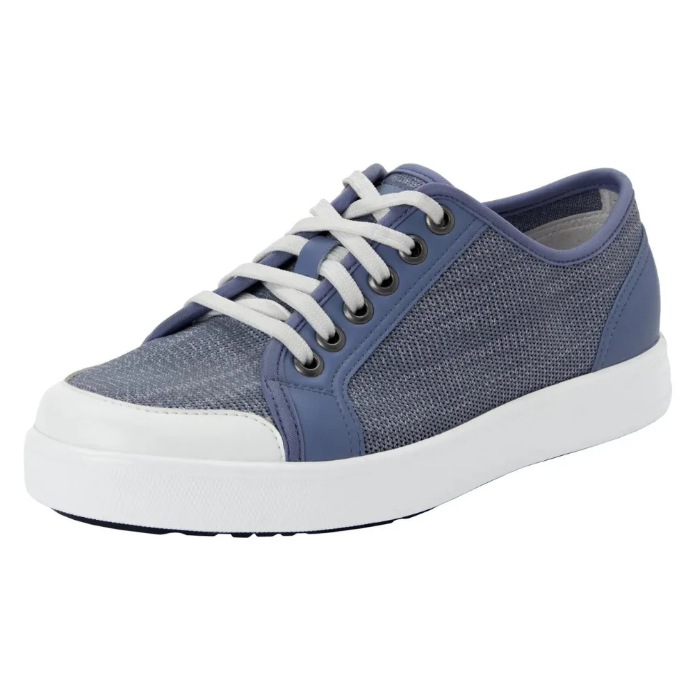 Alegria Sneaq Washed Blue Sneaker (Women's)