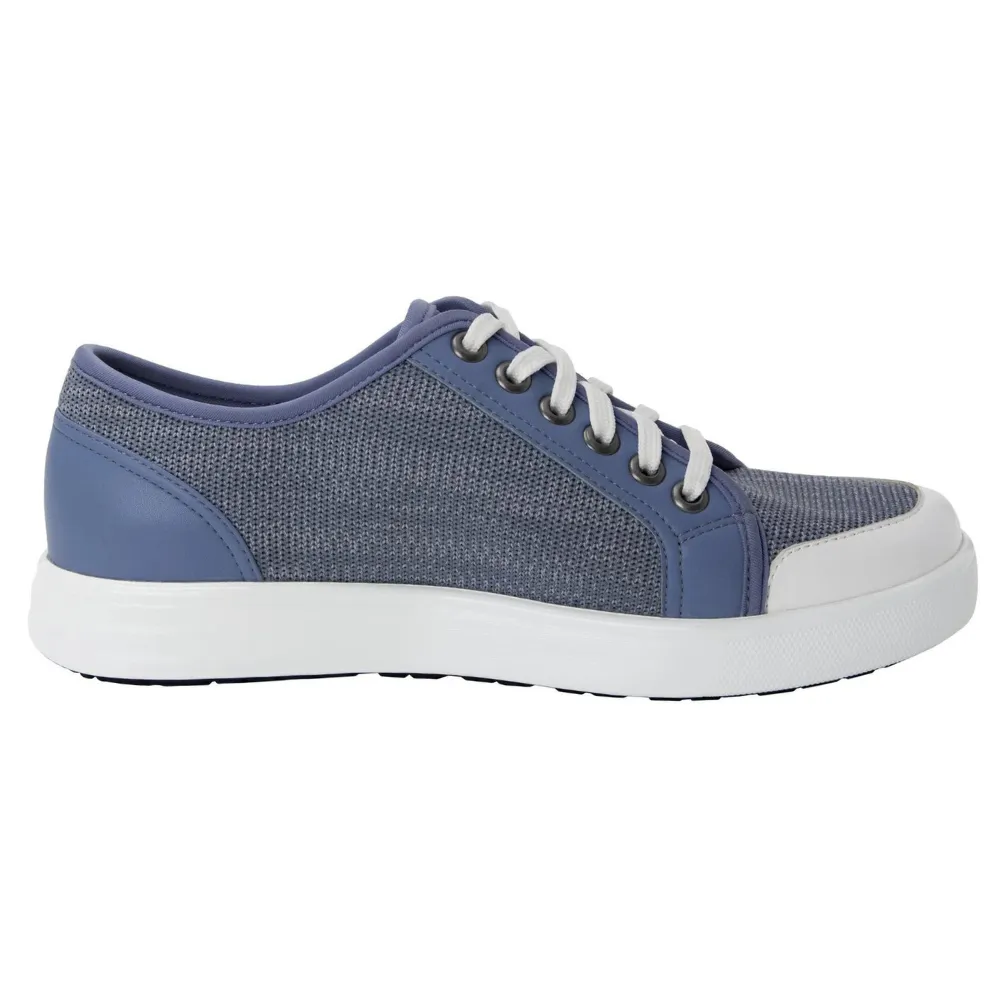 Alegria Sneaq Washed Blue Sneaker (Women's)