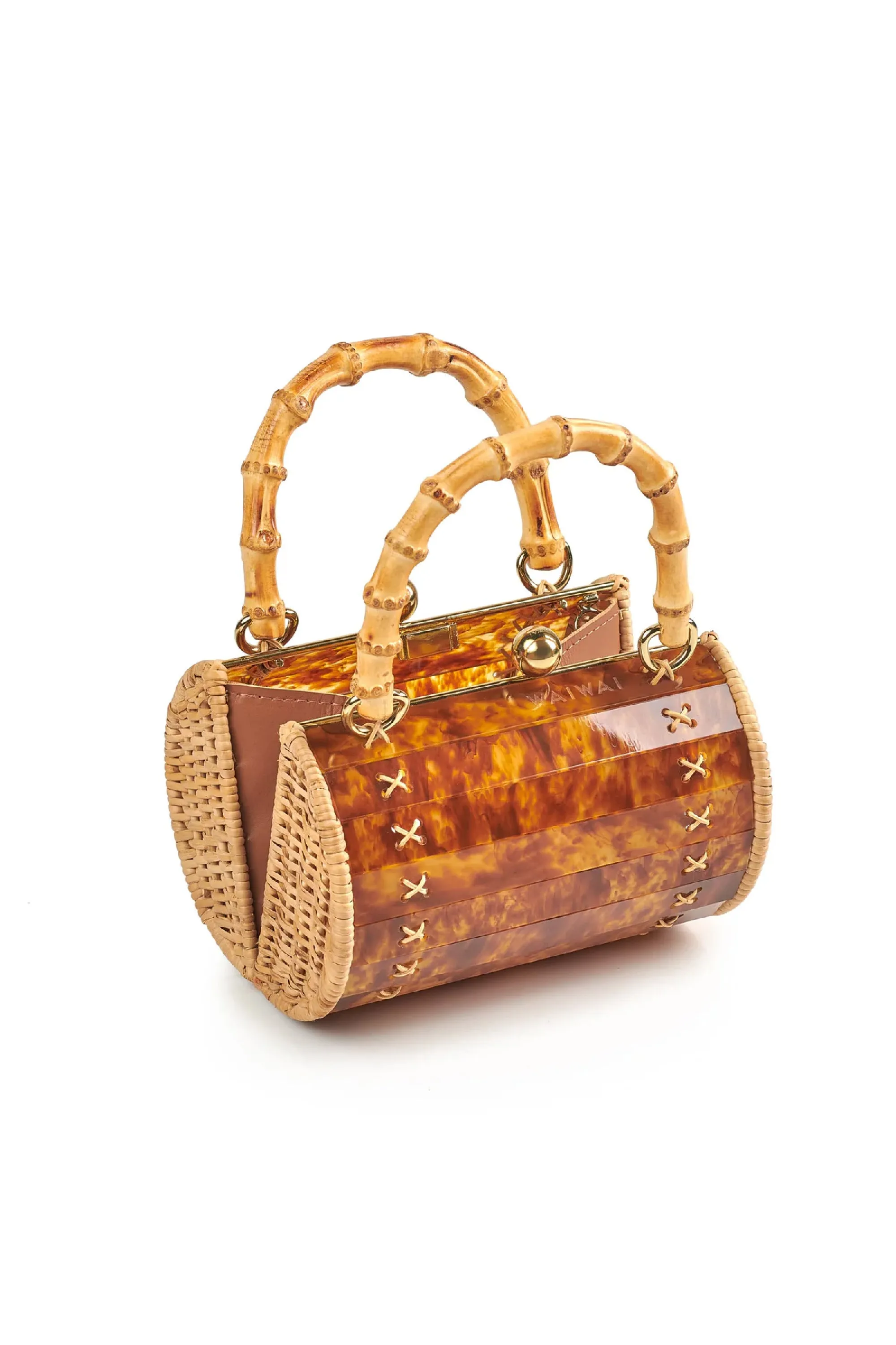 Alix Bambu Turtle Bag