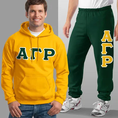 Alpha Gamma Rho Hoodie and Sweatpants, Package Deal - TWILL