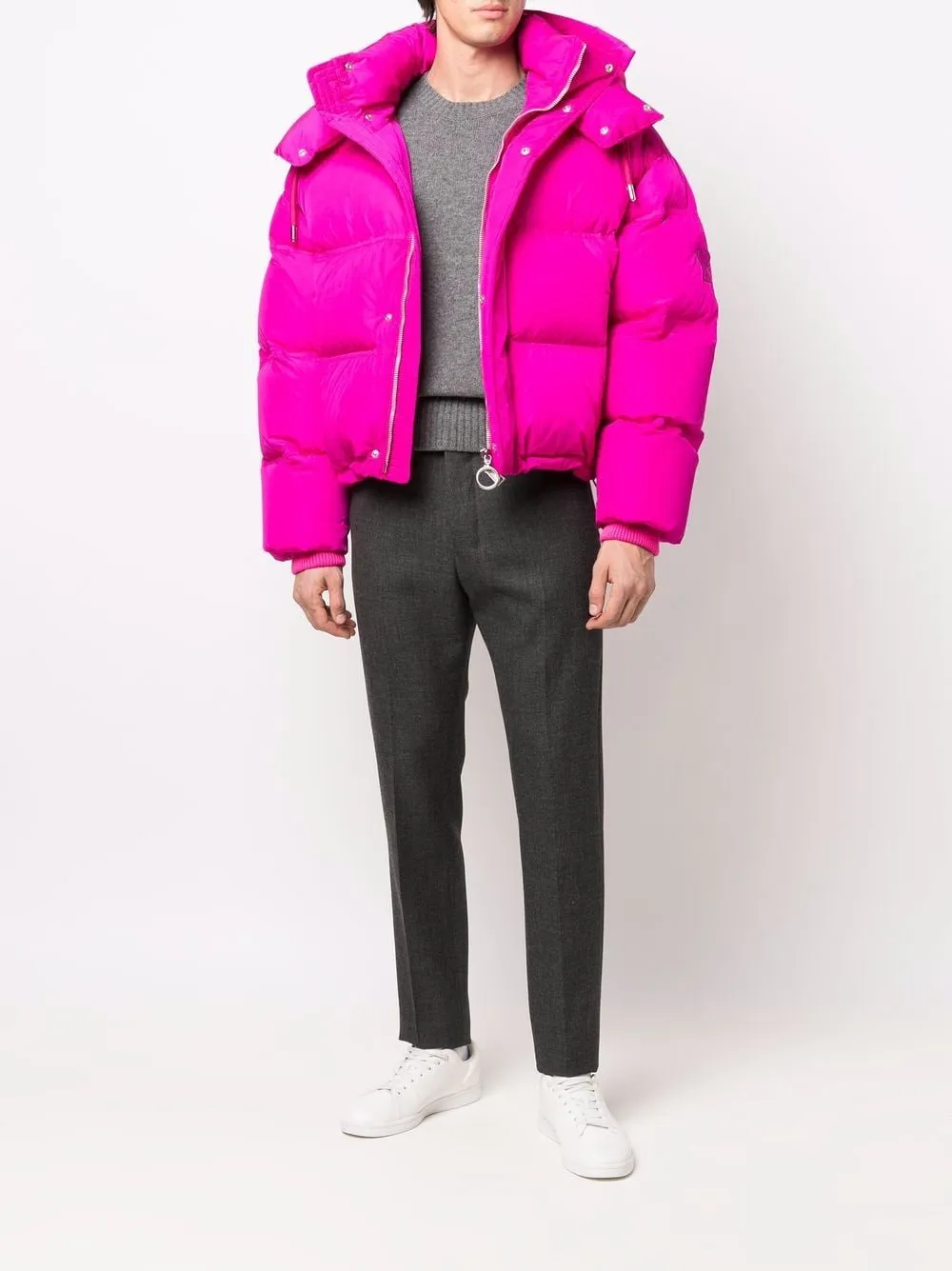 Ami de Coeur Patch Down Jacket