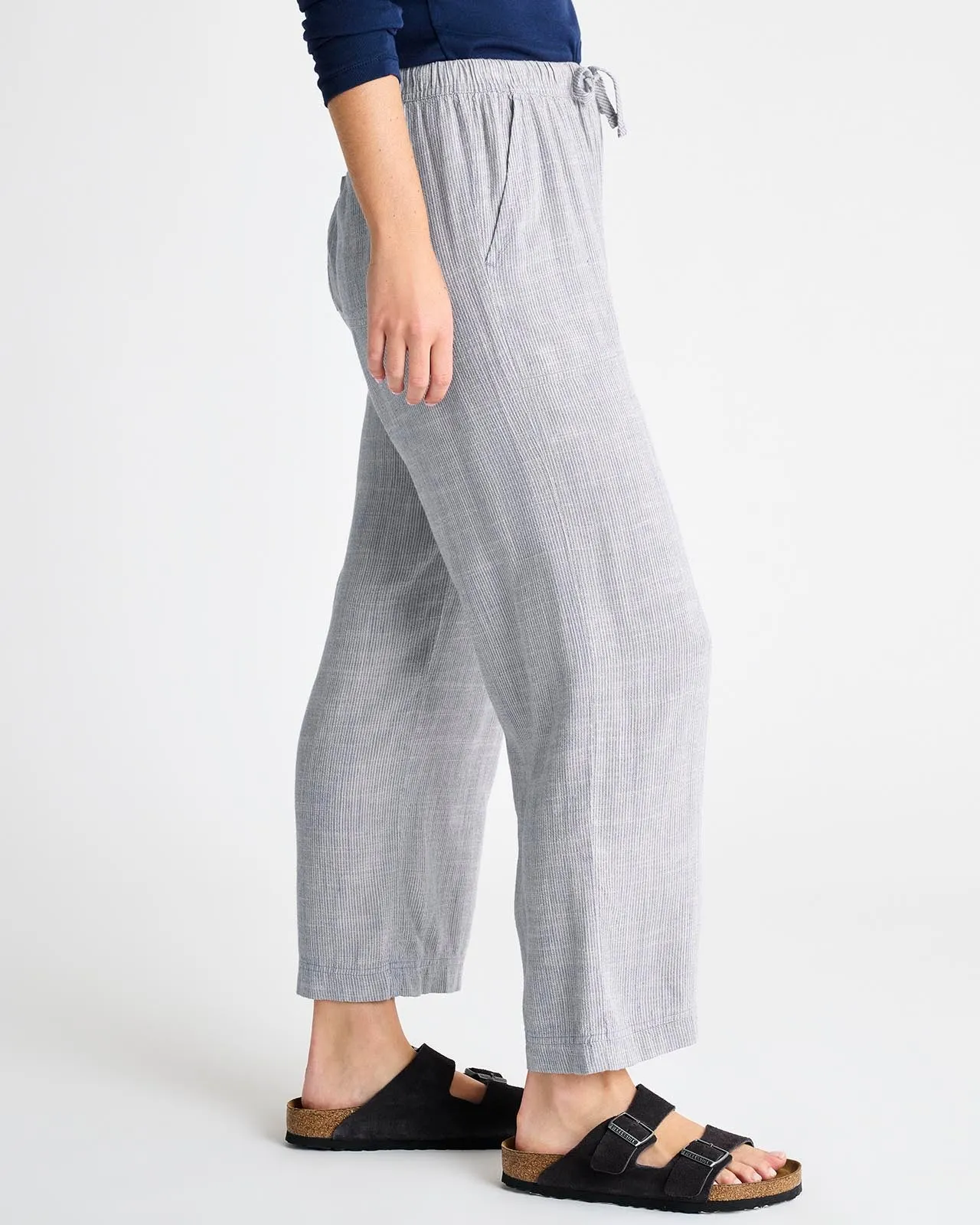 Angie Stripe Crop Pant