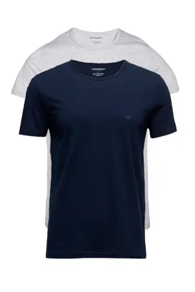 Armani 2-Pack Tee Navy/Grey