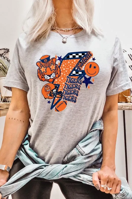 AUBURN TIGERS UNISEX SHORT SLEEVE