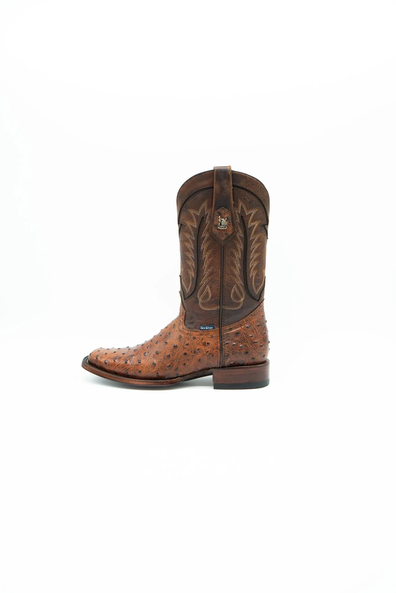 Avestruz Ranch Rodeo Cowboy Boot FINAL SALE