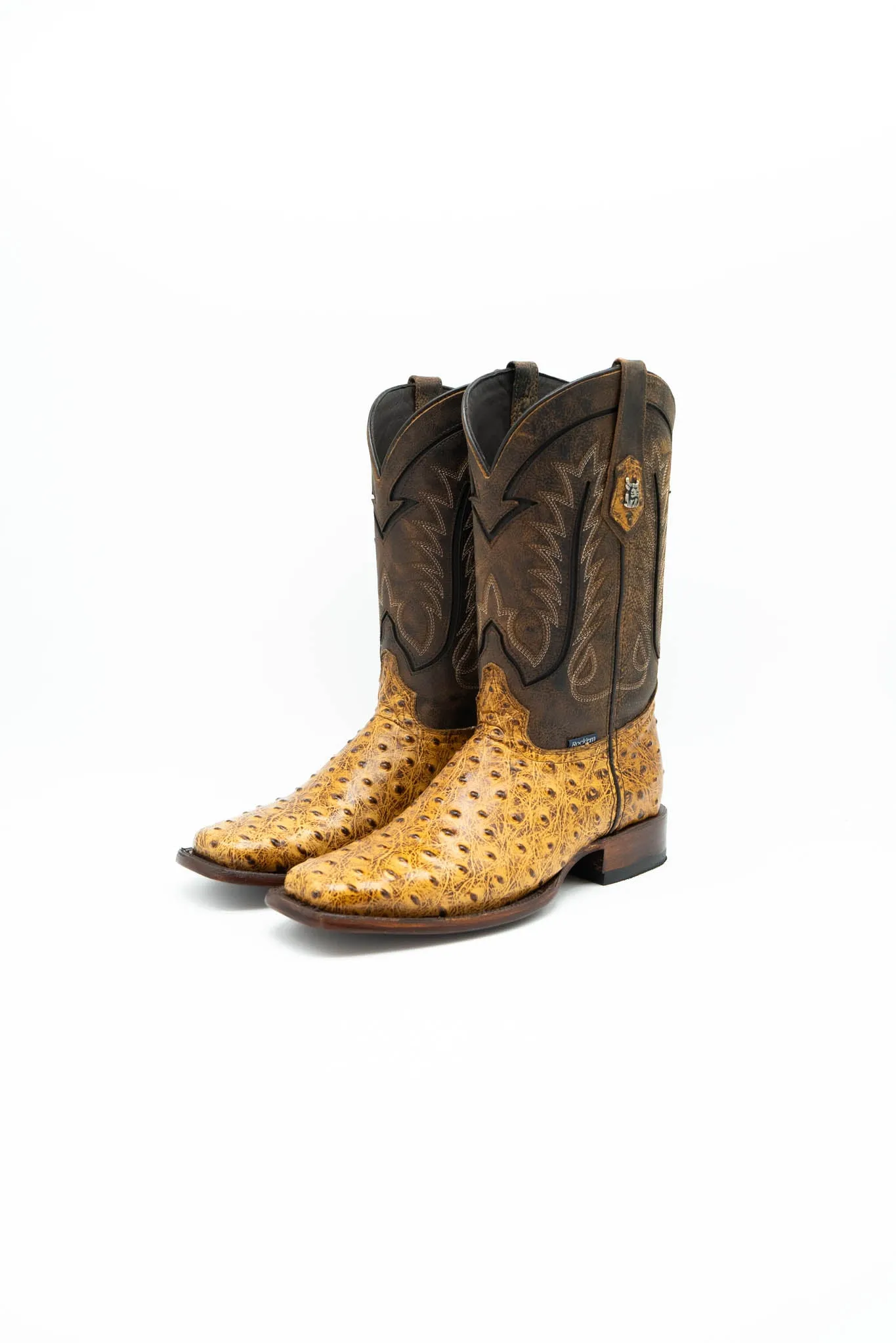 Avestruz Ranch Rodeo Cowboy Boot FINAL SALE