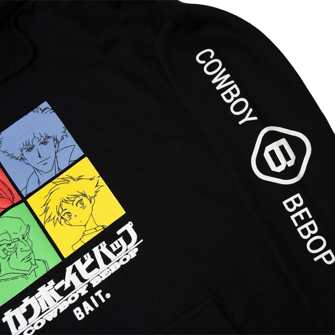 BAIT x Cowboy Bebop Men Space Crew Hoody (black)