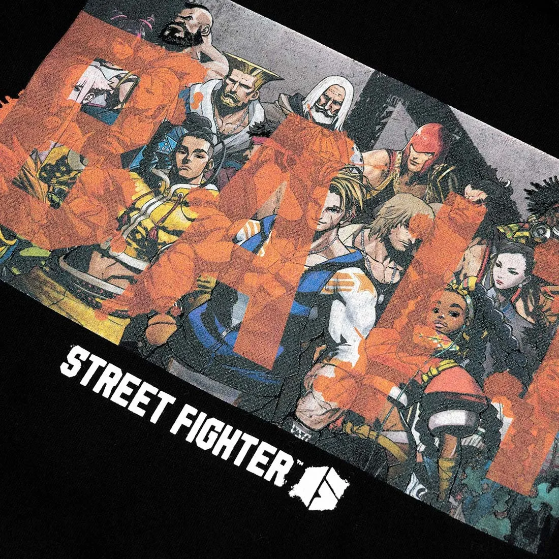 BAIT x Street Fighter 6 Men Group Hoody (black)