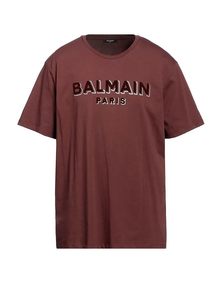 BALMAIN  |Short Sleeves Logo Luxury T-Shirts