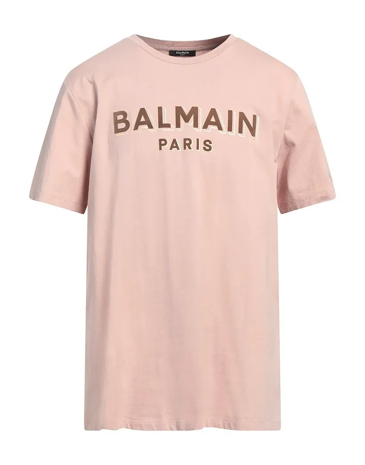 BALMAIN  |Short Sleeves Logo Luxury T-Shirts