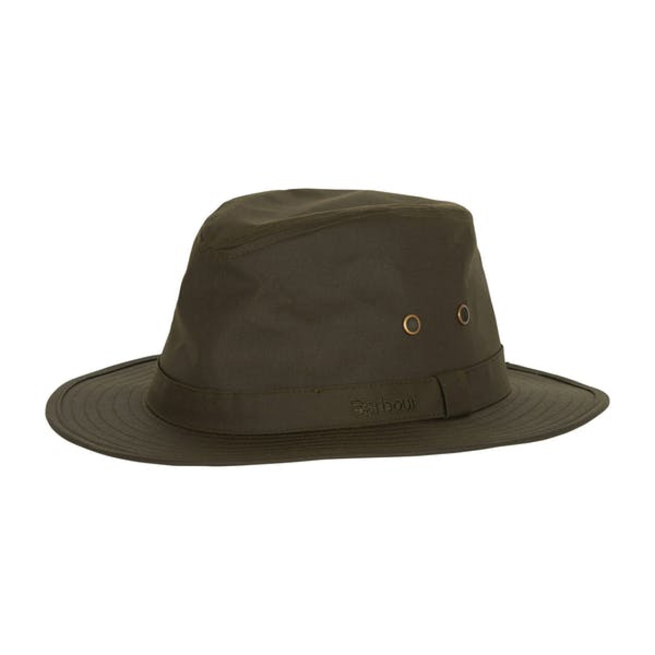 Barbour Dawson Wax Safari Hat Olive