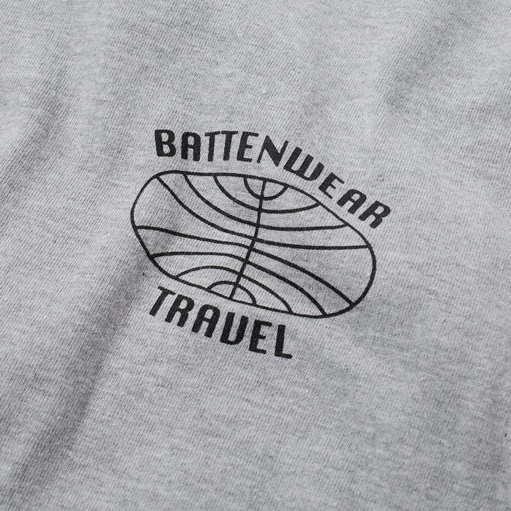 Battenwear Travel Tee - END. ExclusiveHeather Grey