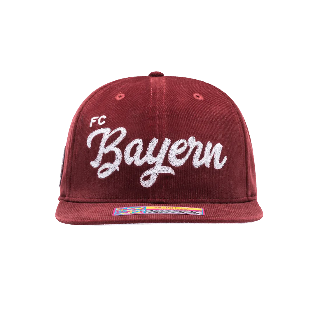 Bayern Munich Plush Snapback Hat