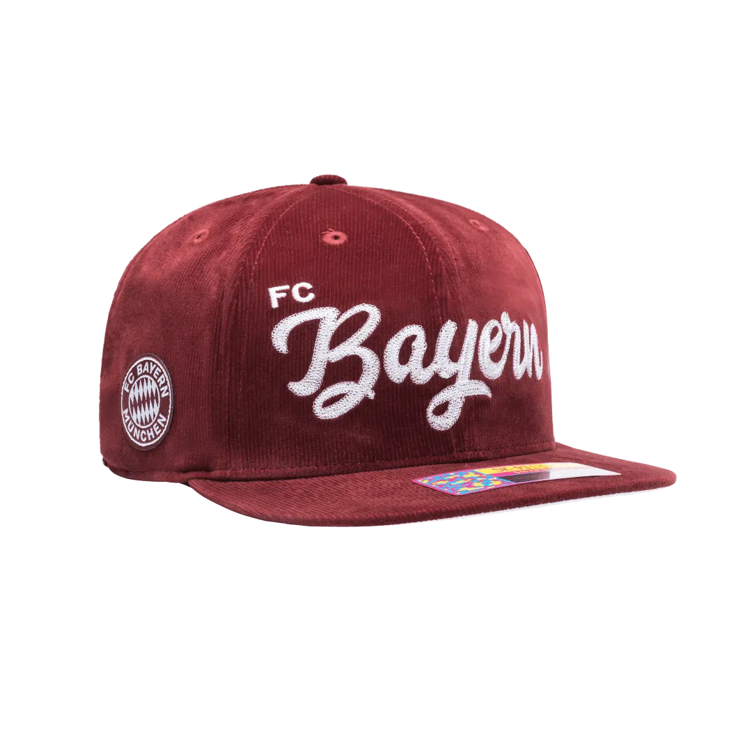 Bayern Munich Plush Snapback Hat