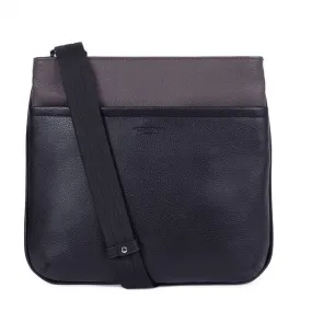 Black / taupe calfskin bag 686802