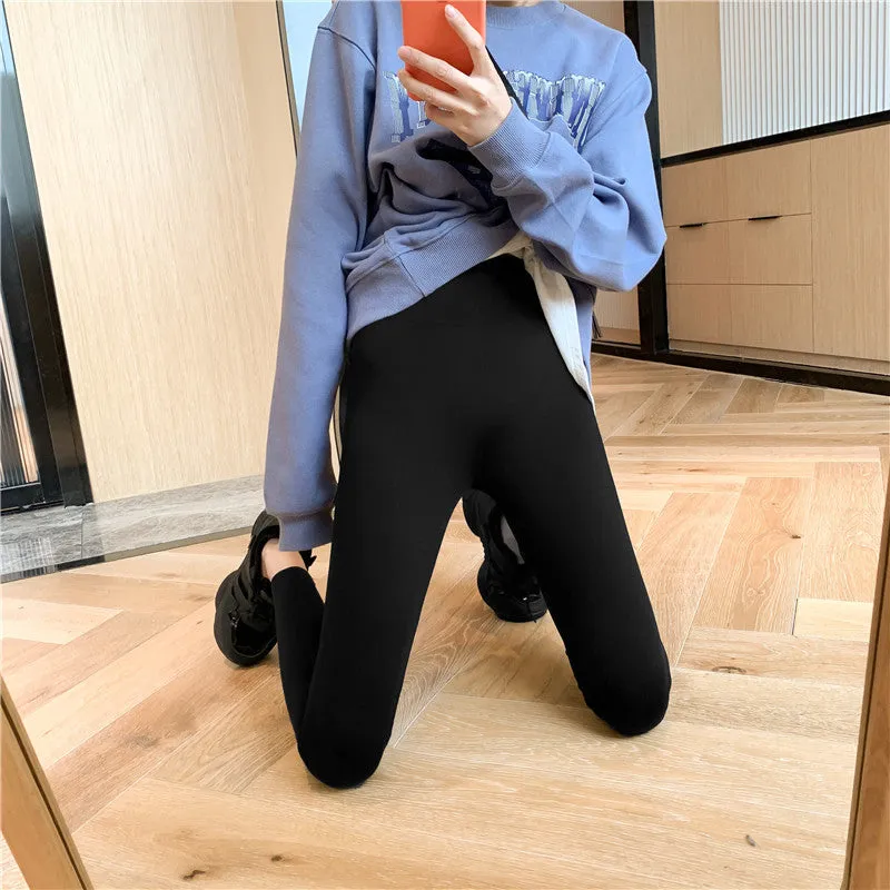 Black Shark Skin Leggings