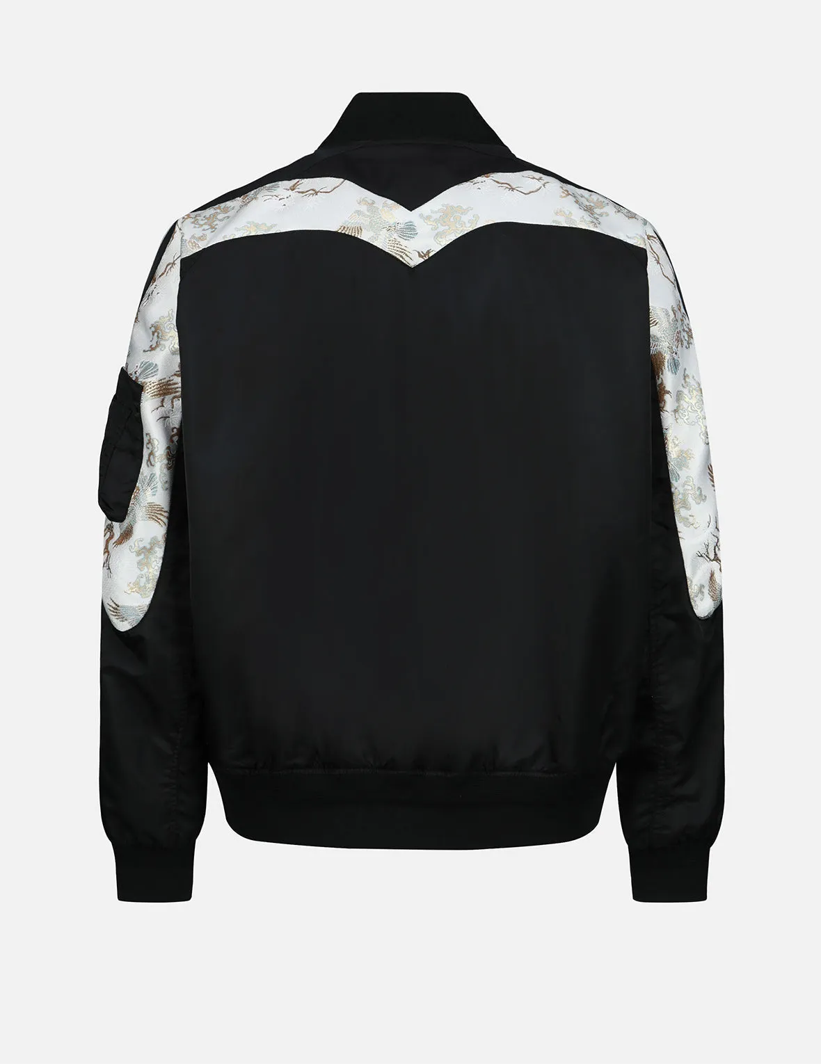 Brocade Daicock Insert MA-1 Bomber Jacket