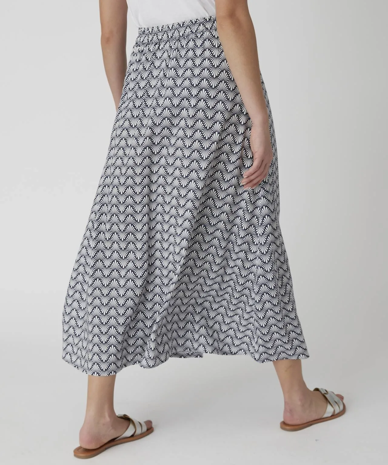 Button-through Skirt