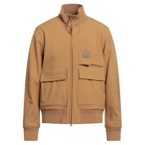 C P Company Shell R Brown Bomber Jacket