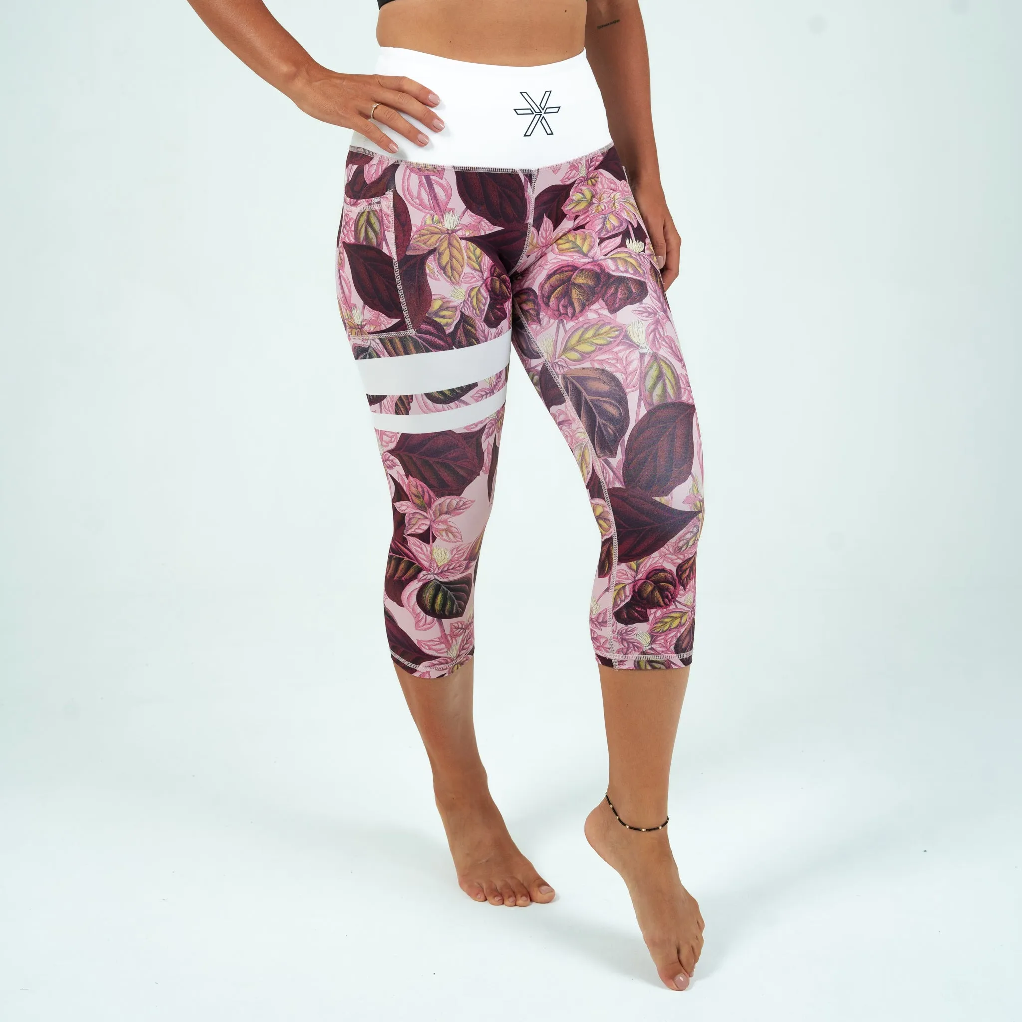 Calathea Shape Capri Tights