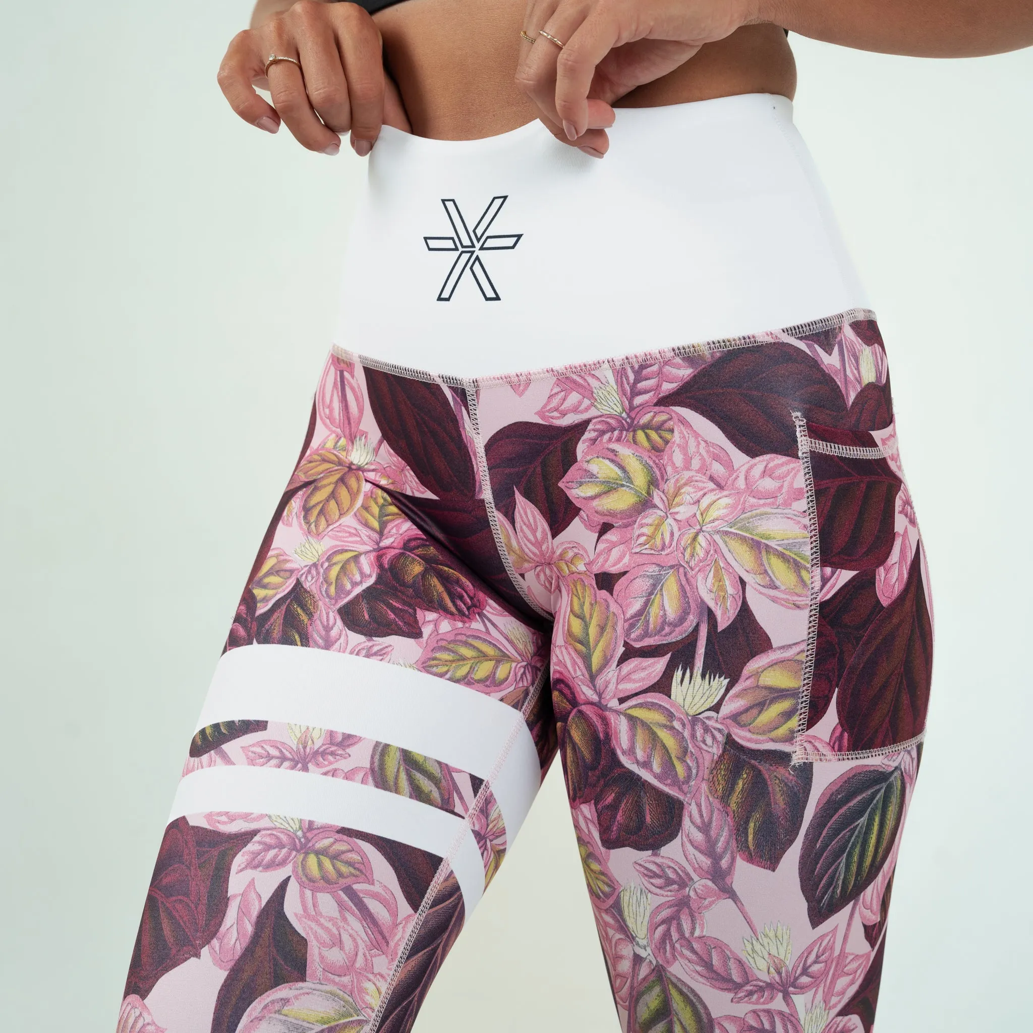 Calathea Shape Capri Tights