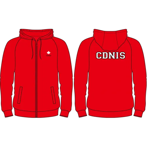 CDNIS Red Hoody (CDNIS27) 2T - 14Y