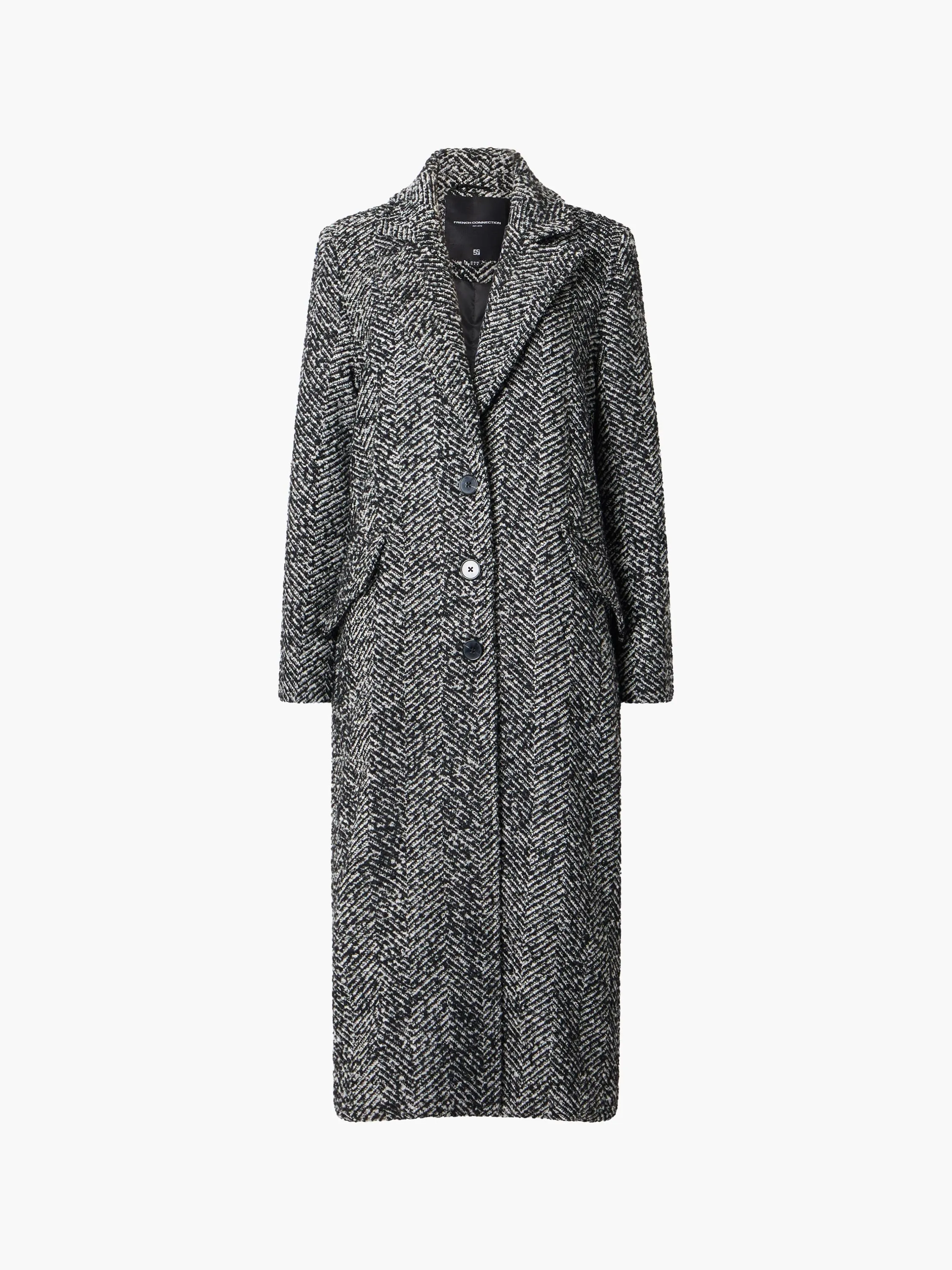 Chantelle Herringbone Coat