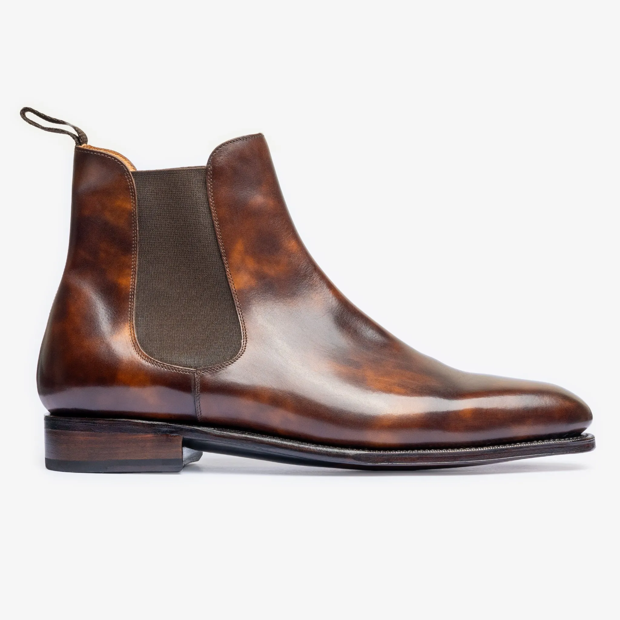 Chelsea Boot - Brown Museum Calf - Yama Last