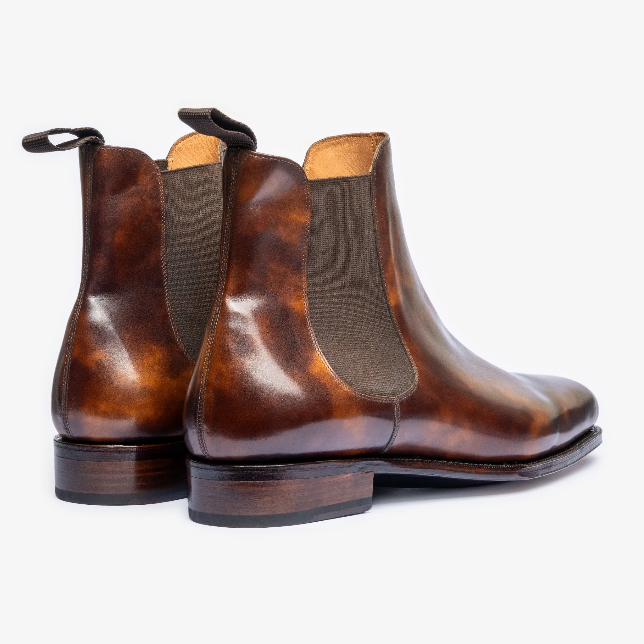 Chelsea Boot - Brown Museum Calf - Yama Last