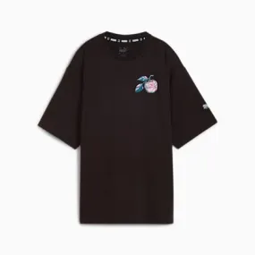 Cherry on Top Graphic Women's Basketball Tee | PUMA Black | PUMA New Arrivals | PUMA 