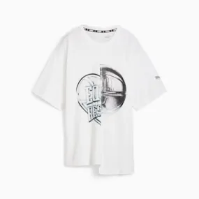 Cherry on Top Women's Cut and Sew Basketball Tee | PUMA White | PUMA New Arrivals | PUMA 