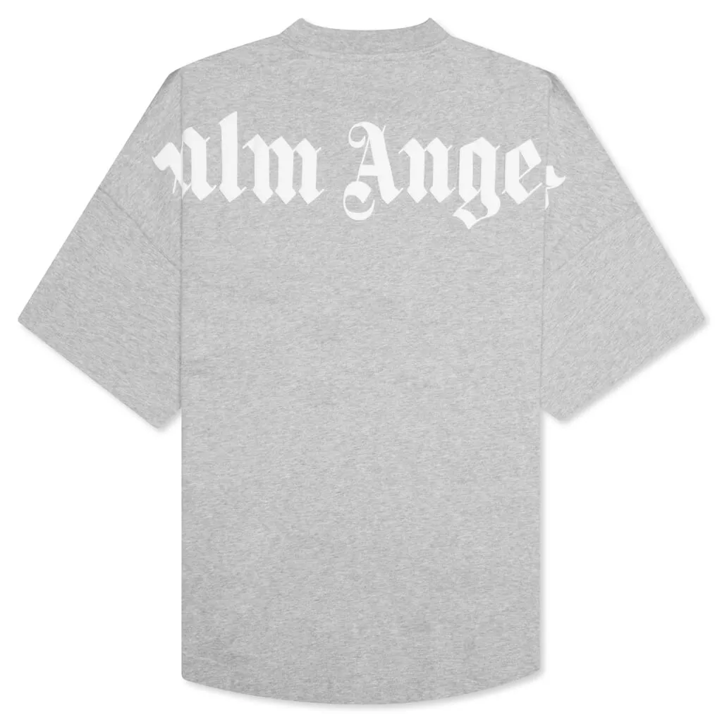 Classic Logo Over Tee - Melange Grey