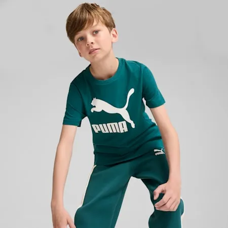 Classics B Tee - Boys 8-16 years | Cold Green | PUMA Shop All Puma | PUMA 