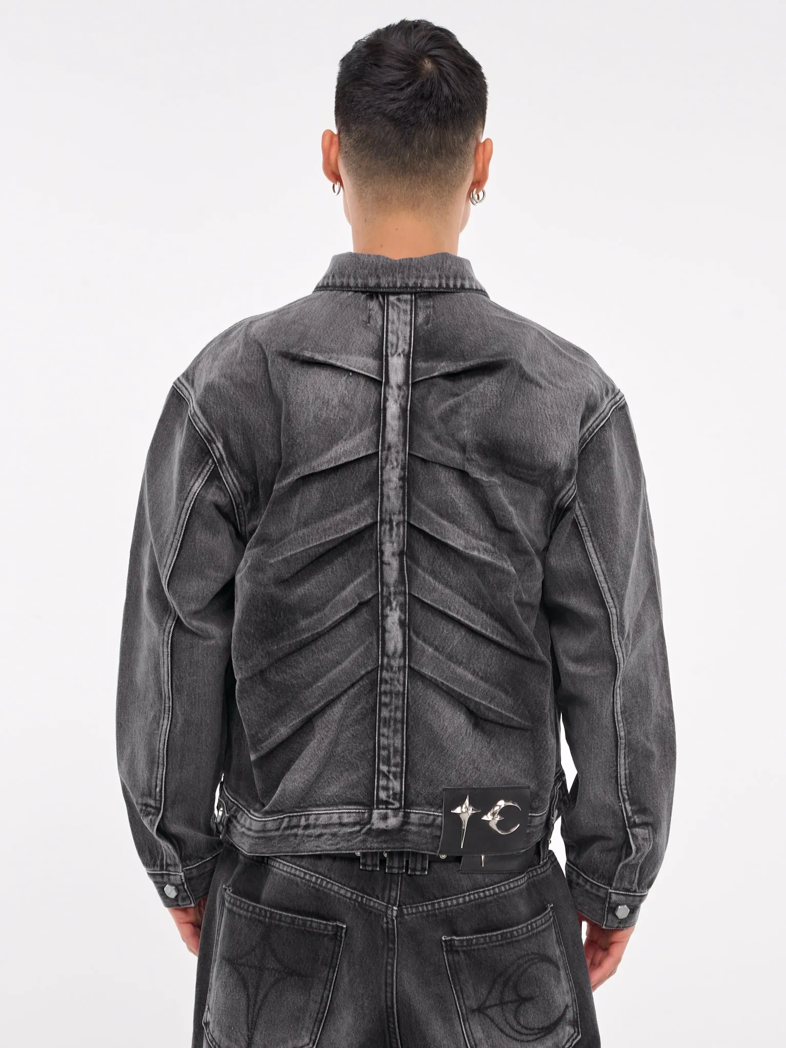 Claw Denim Jacket (JK2402-BLACK)