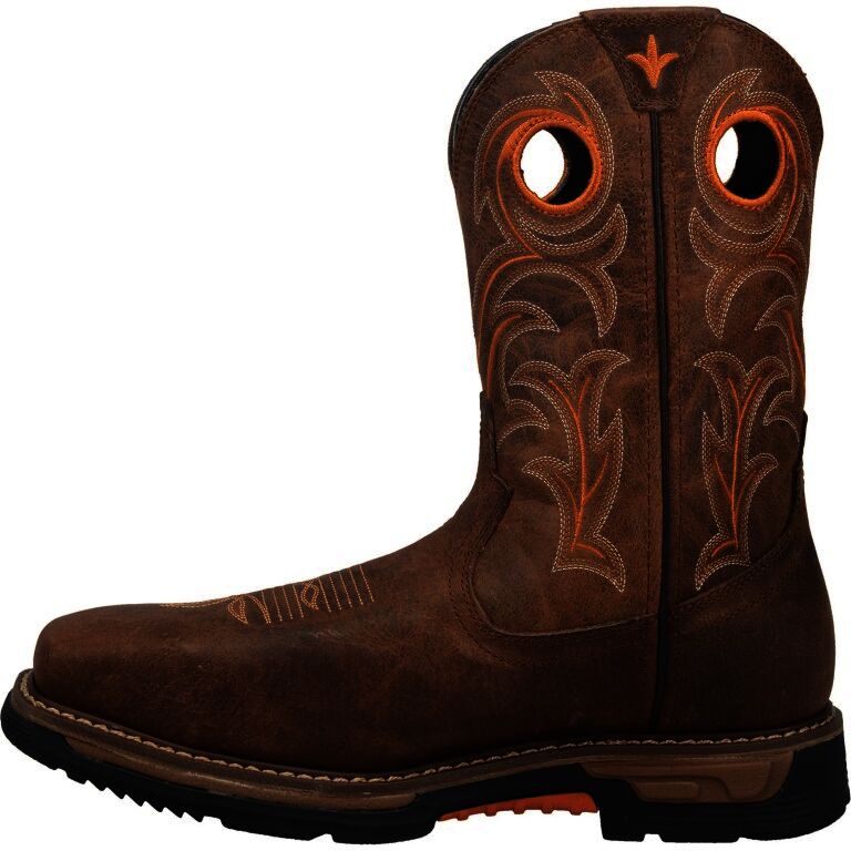 Dan Post Men's Storm's Eye Waterproof Western Boot in Brown