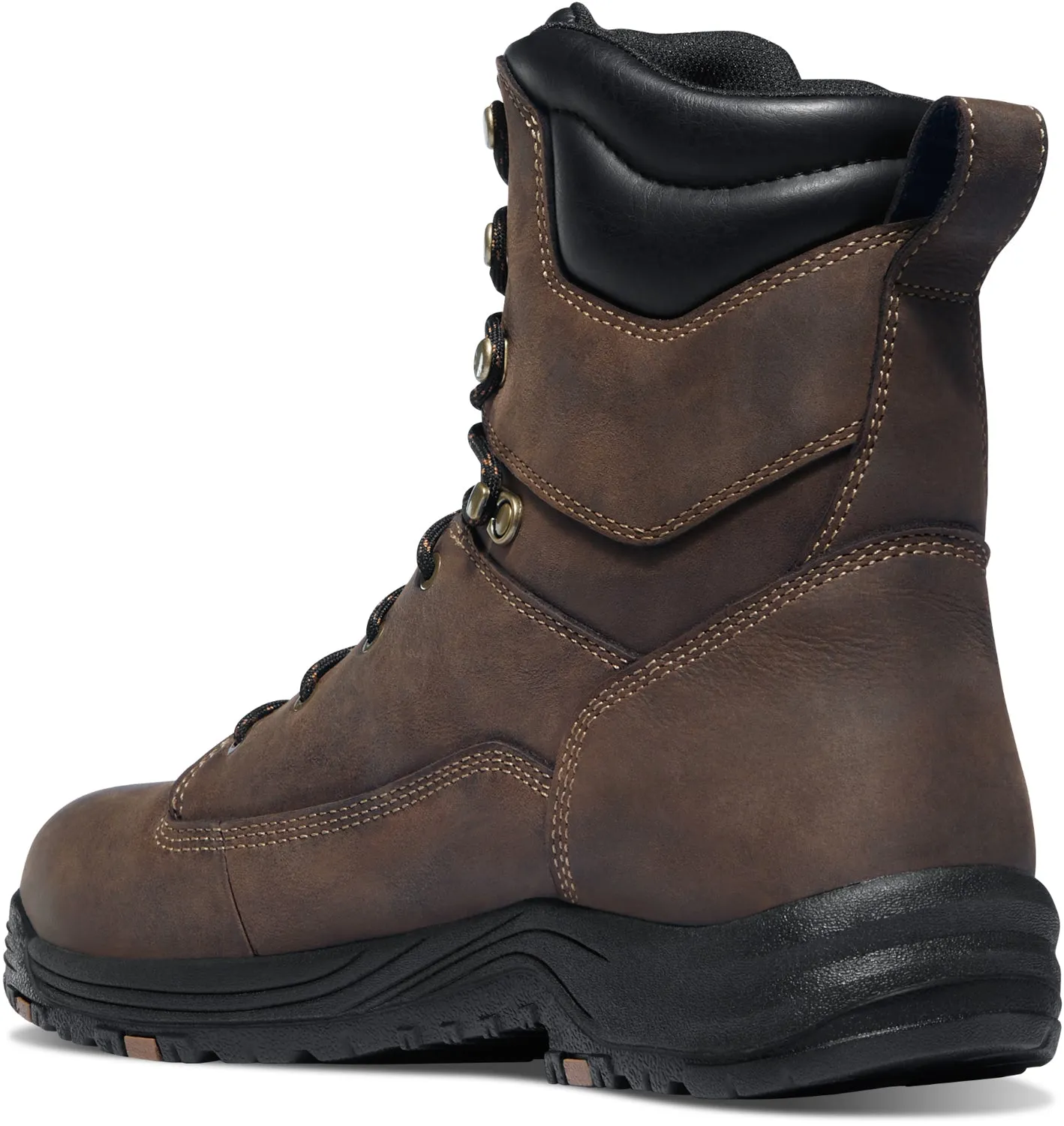 Danner Mens Caliper 8in Brown Leather Work Boots