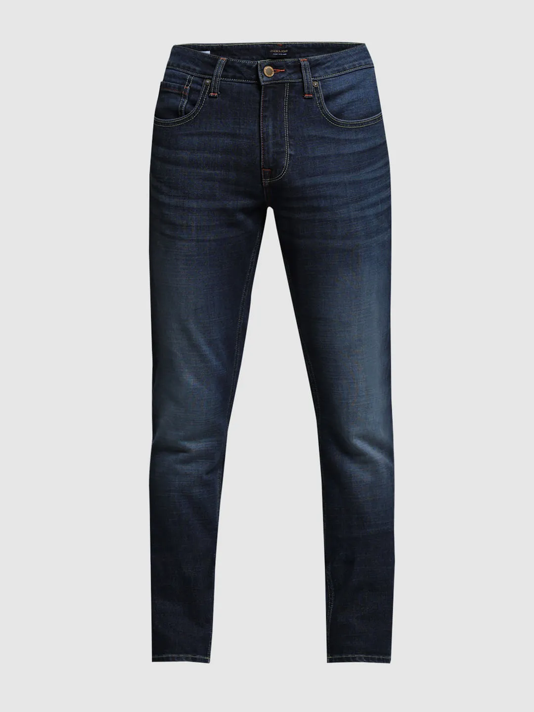 Dark Blue Low Rise Glenn Slim Fit Jeans