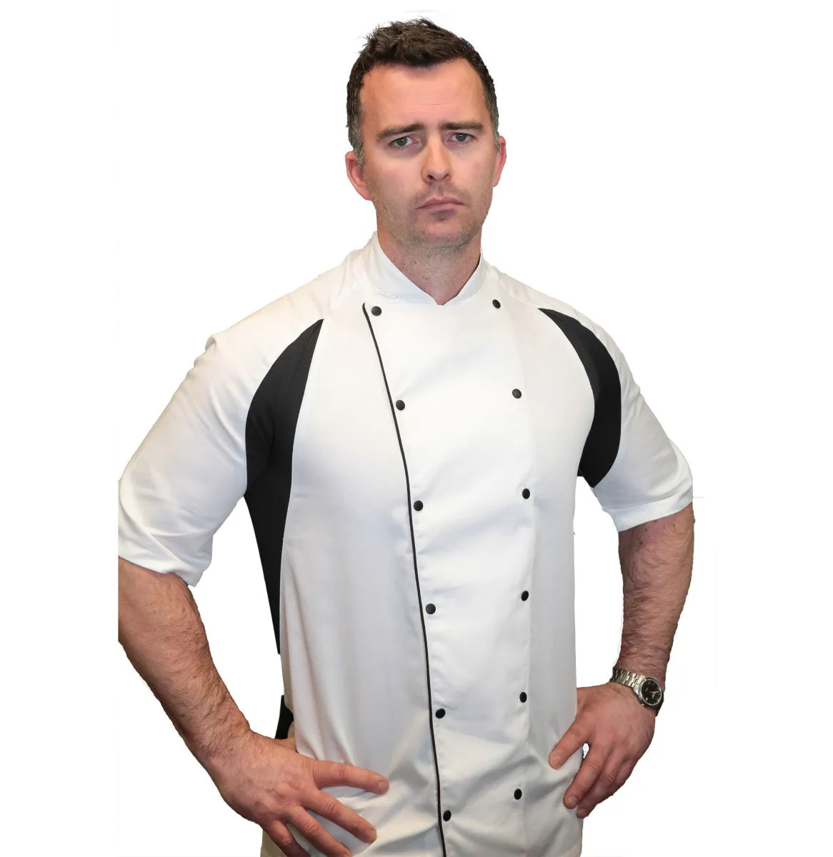 DE11A Le Chef Men's Thermocool Chefs Jacket