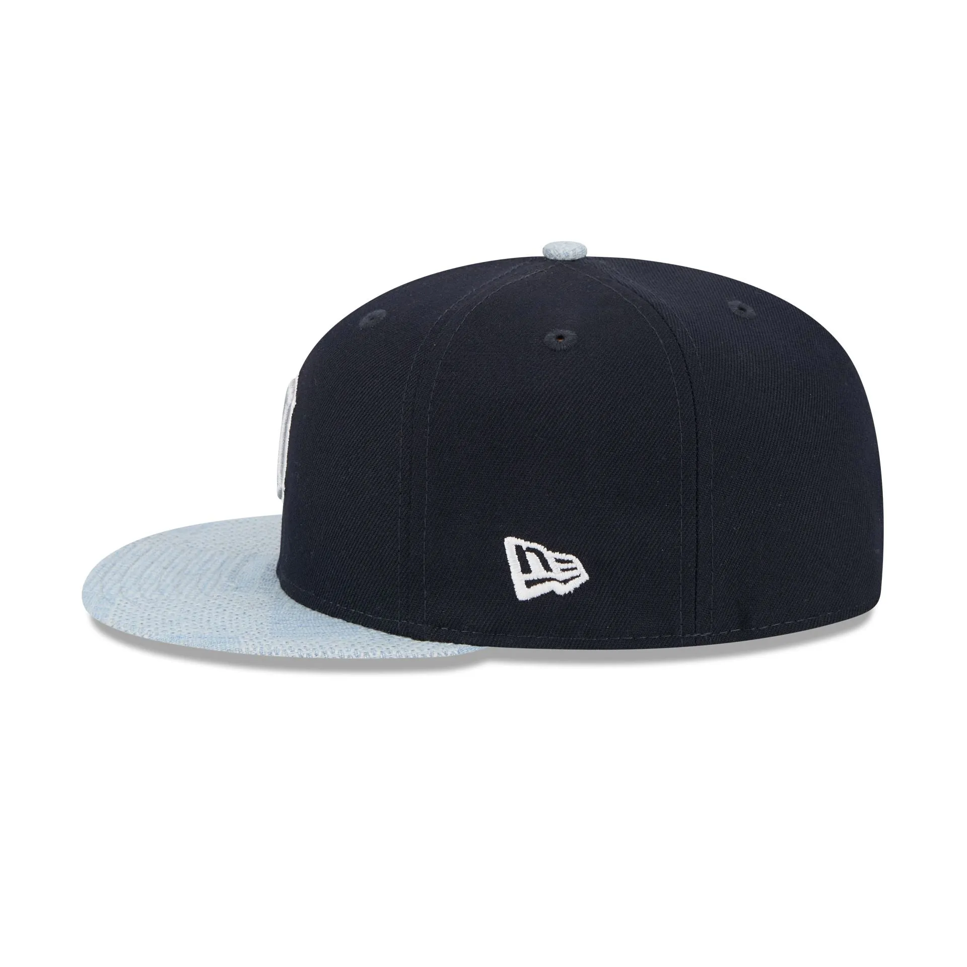 Detroit Tigers Patch Denim 59FIFTY Fitted Hat