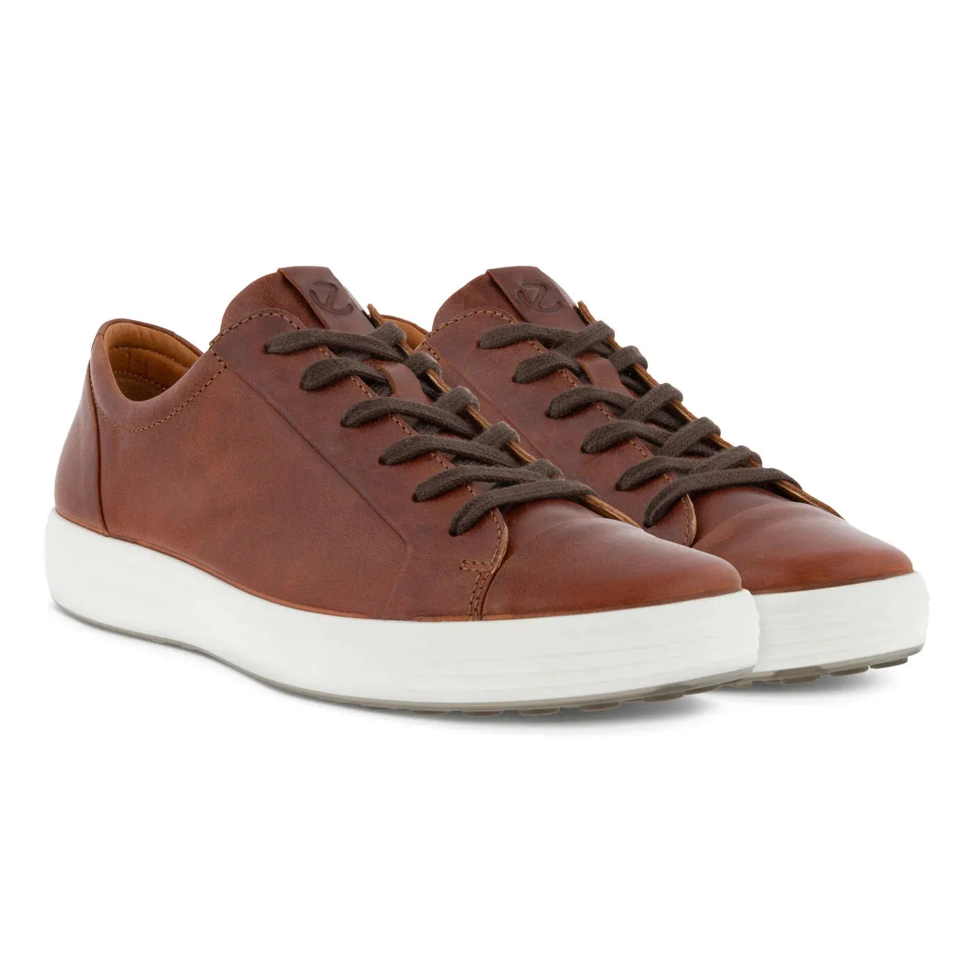 Ecco Men's Soft 7 Sneaker Cognac 47036402053