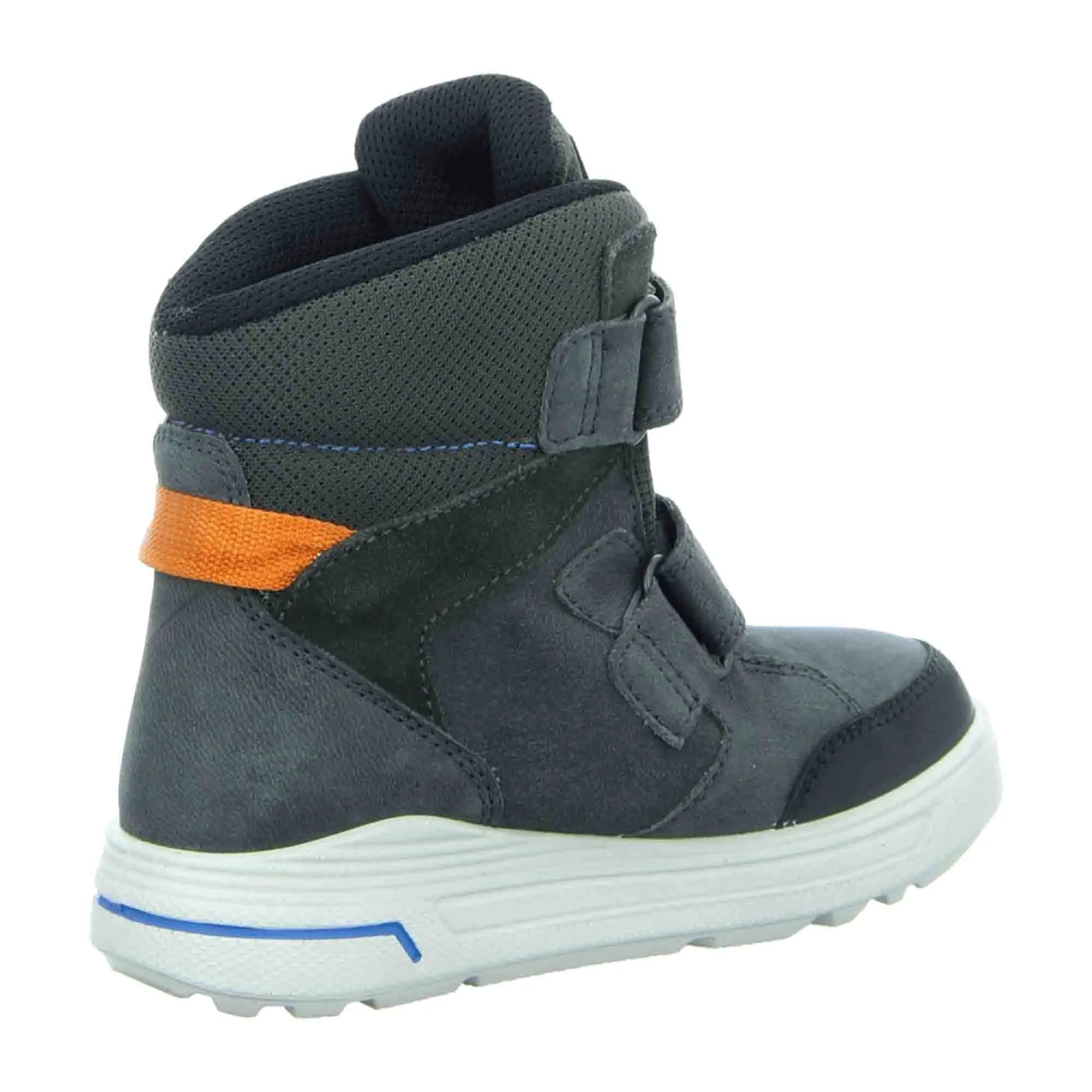 Ecco Urban Snowboarder Kids Winter Boots - Stylish Gray Waterproof Shoes