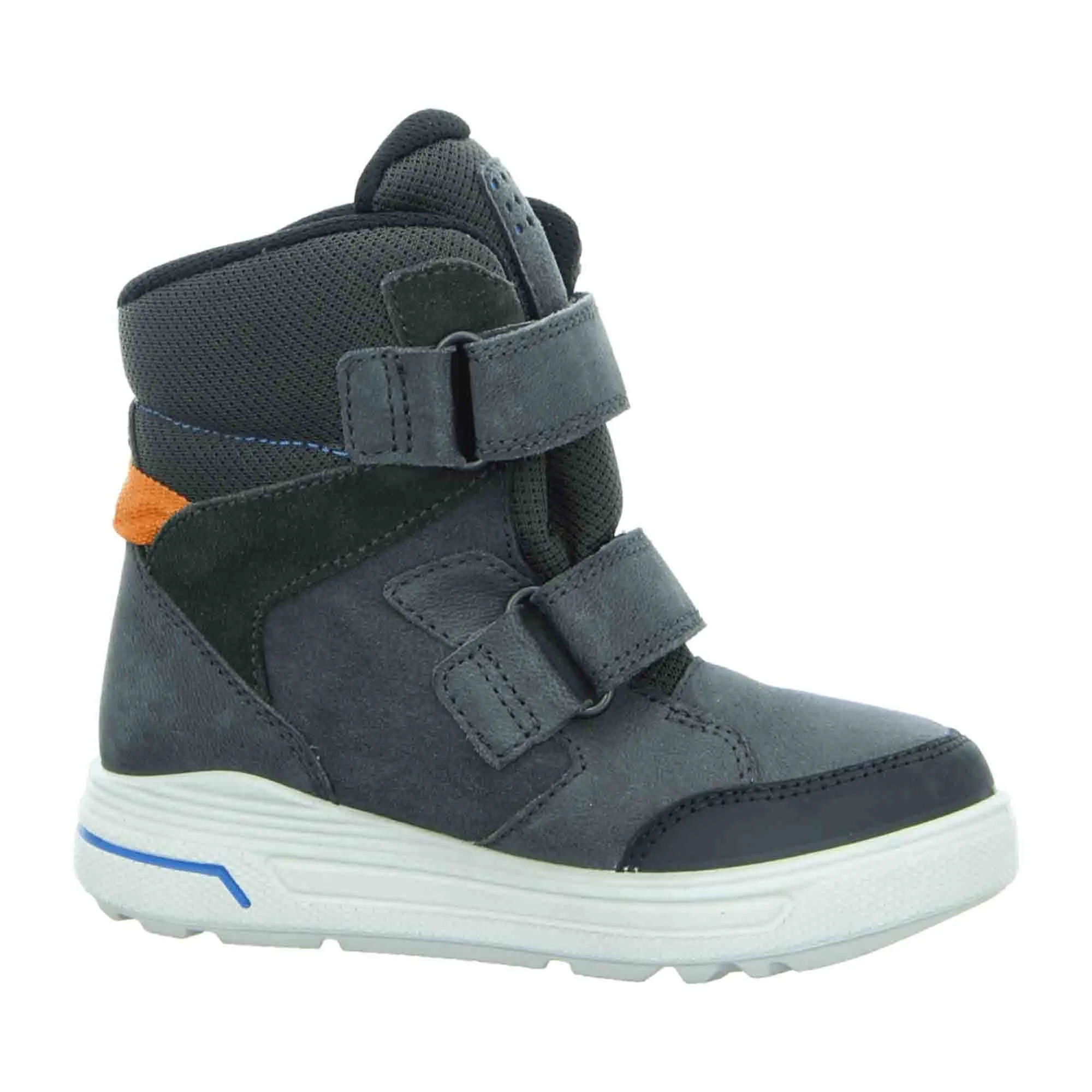 Ecco Urban Snowboarder Kids Winter Boots - Stylish Gray Waterproof Shoes