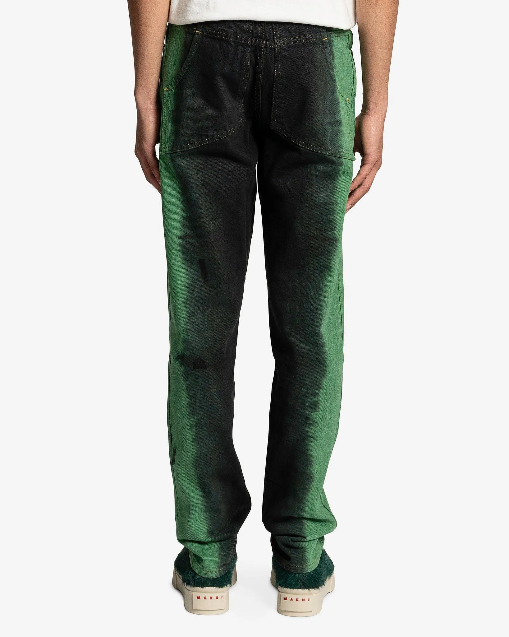 Eckhaus Latta El Jeans in Northern Lights