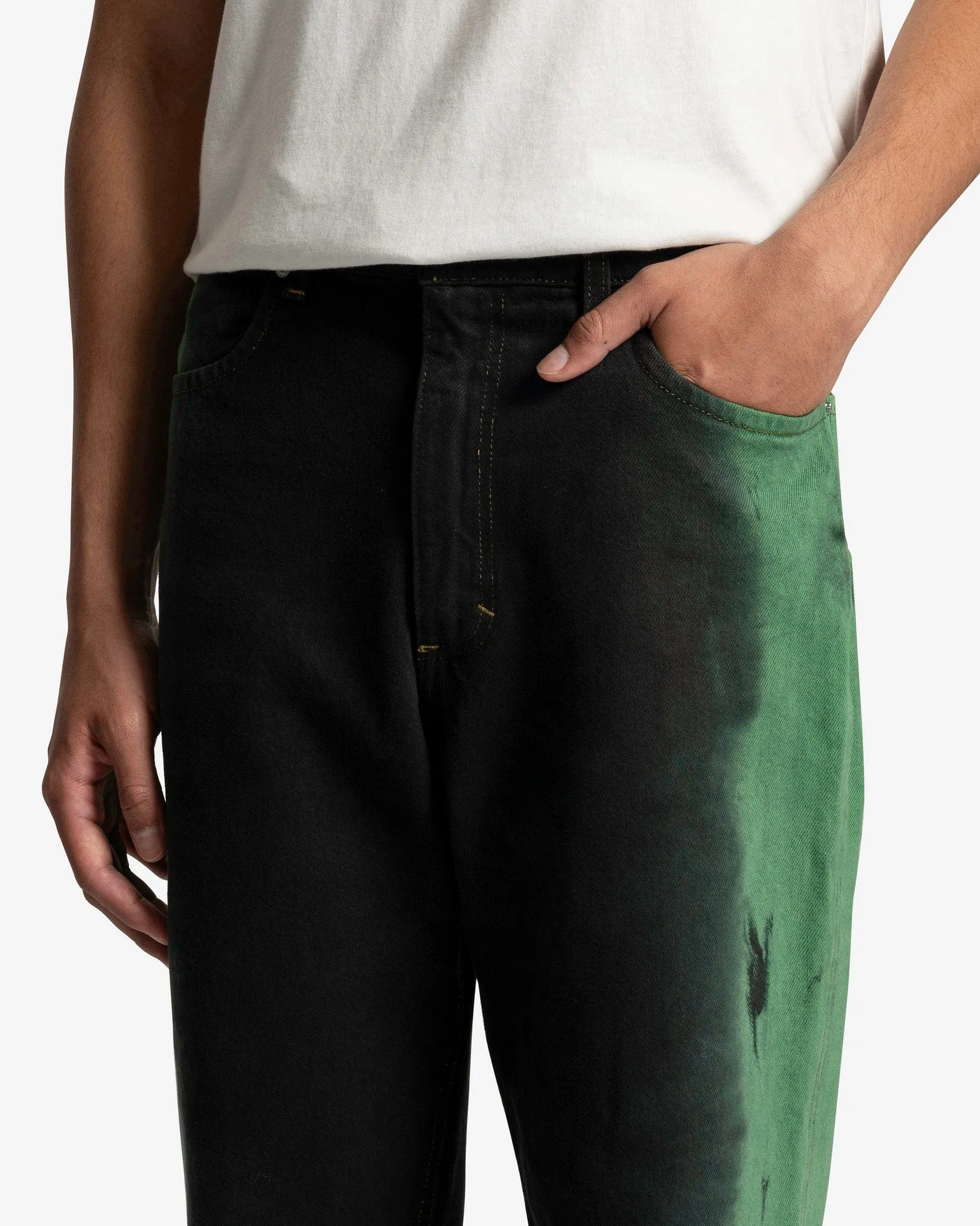 Eckhaus Latta El Jeans in Northern Lights