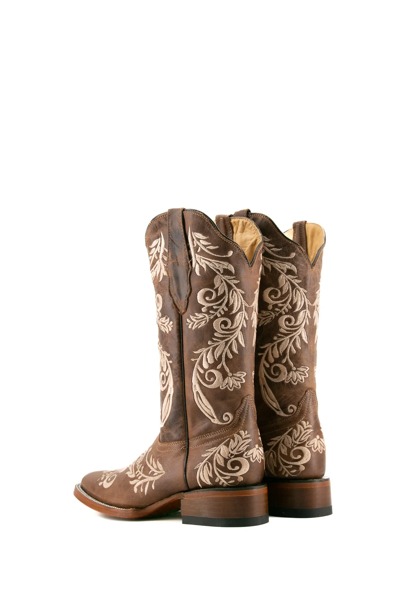 Esmeralda Capuchino Square Toe Cowgirl Boot